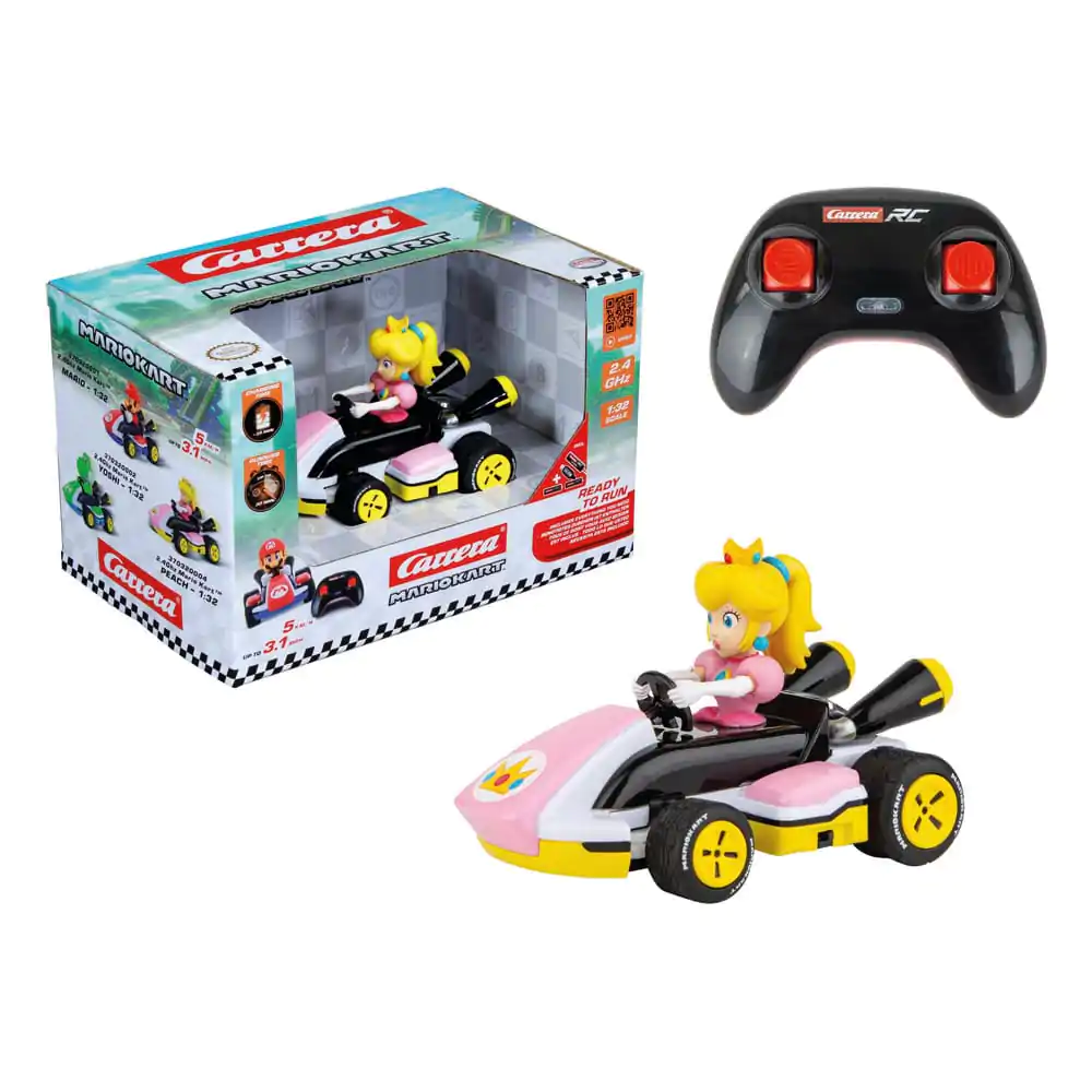 Super Mario Kart 1/32 2.4GHz Peach távirányítós autó  termékfotó