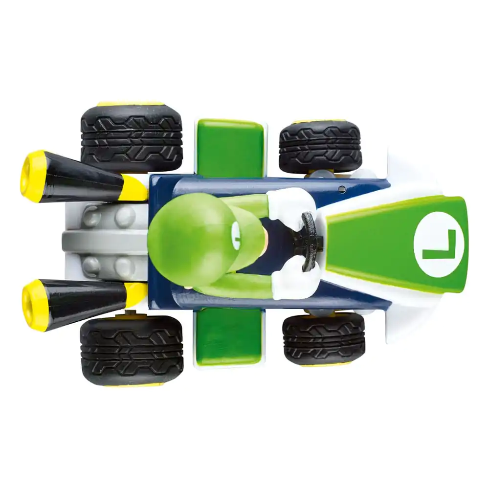 Super Mario Kart 1/50 2.4GHz Mini Luigi távirányítós autó termékfotó
