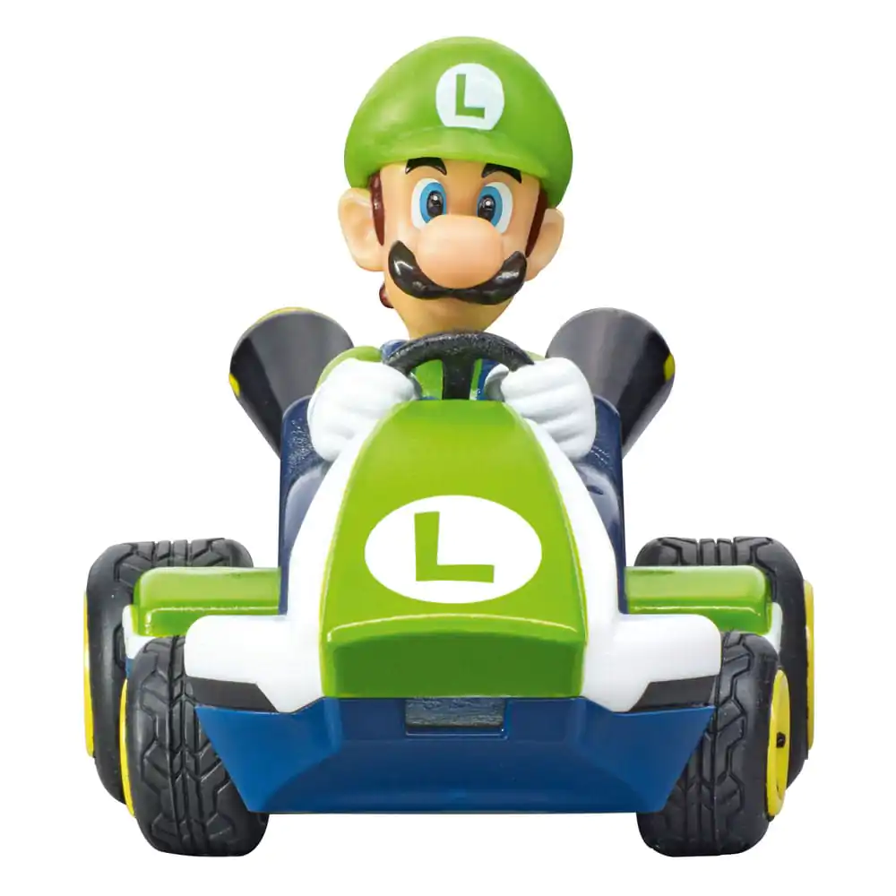 Super Mario Kart 1/50 2.4GHz Mini Luigi távirányítós autó termékfotó