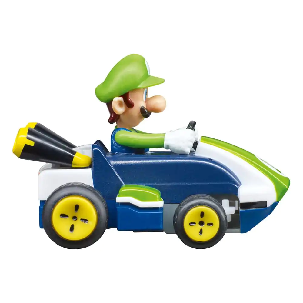 Super Mario Kart 1/50 2.4GHz Mini Luigi távirányítós autó termékfotó
