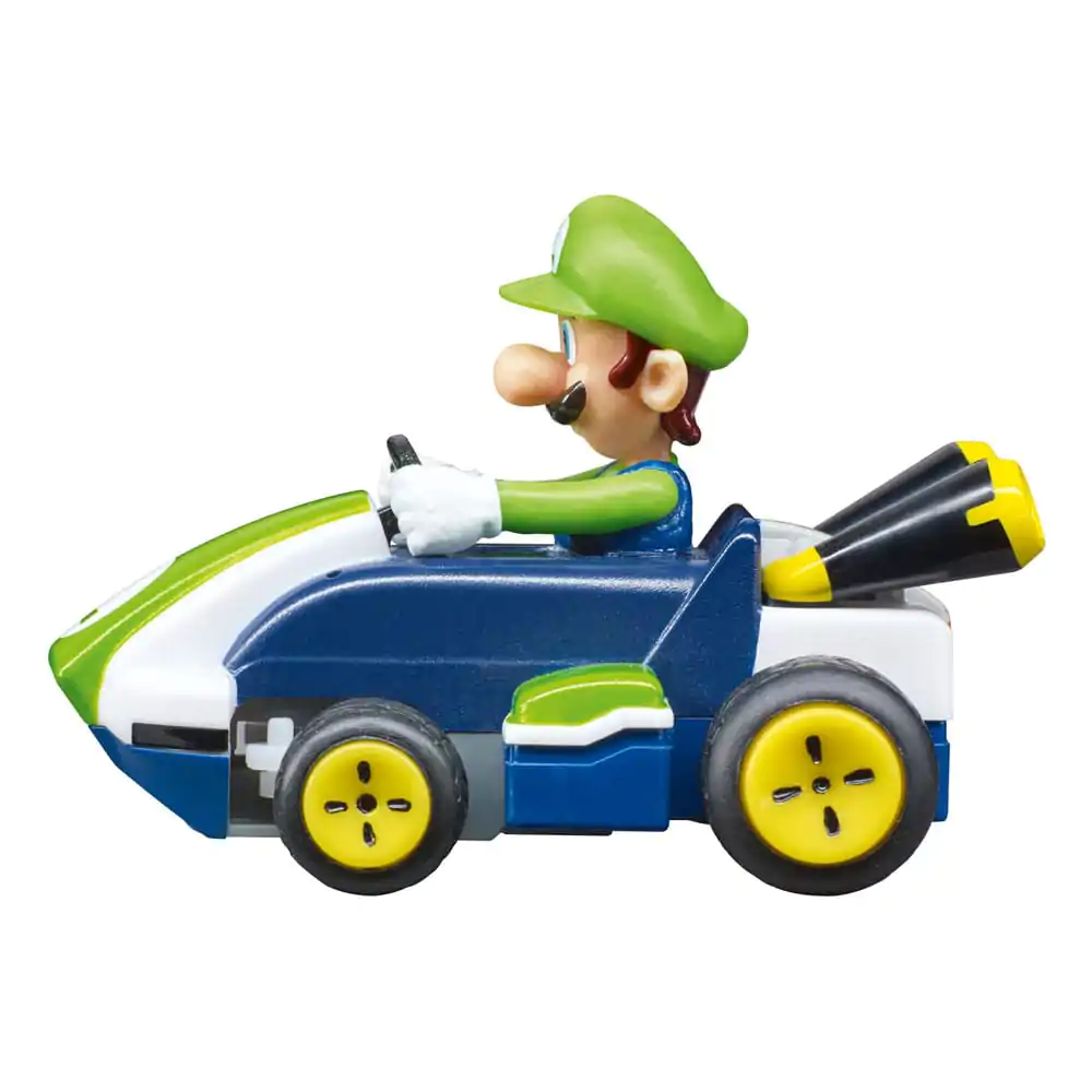 Super Mario Kart 1/50 2.4GHz Mini Luigi távirányítós autó termékfotó