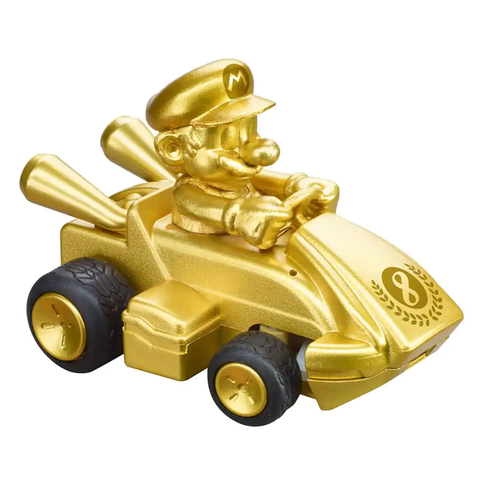 Super Mario Kart 1/50 2.4GHz Mini Mario Gold távirányítós autó  termékfotó