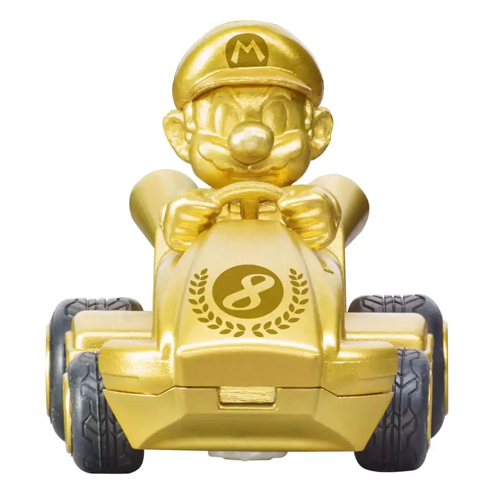 Super Mario Kart 1/50 2.4GHz Mini Mario Gold távirányítós autó  termékfotó