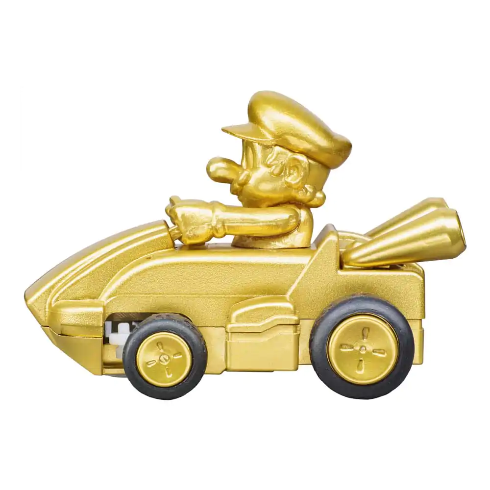 Super Mario Kart 1/50 2.4GHz Mini Mario Gold távirányítós autó  termékfotó
