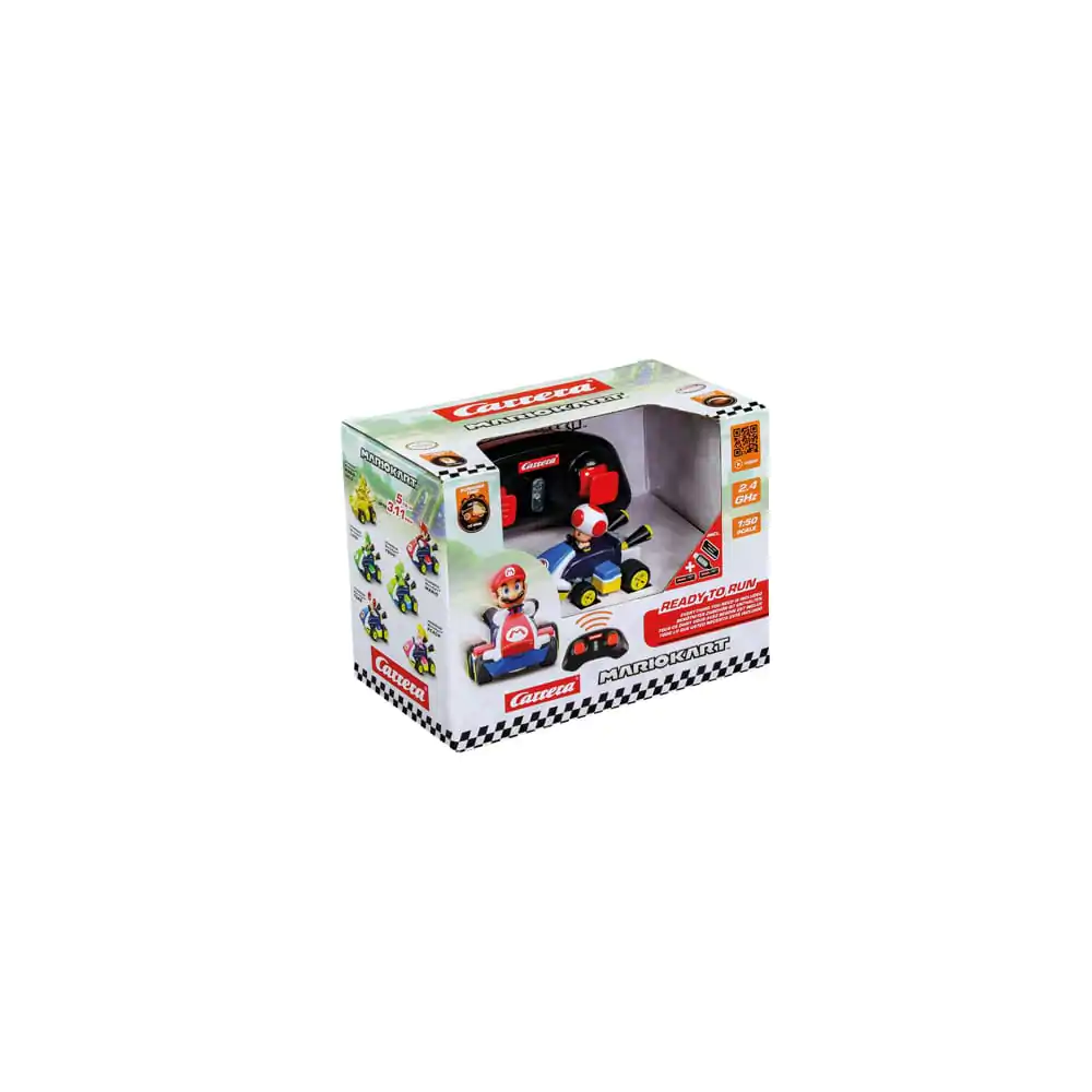 Super Mario Kart 1/50 2.4GHz Mini Toad távirányítós autó termékfotó