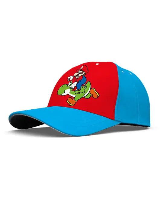 Super Mario Mario és Yoshi baseball sapka termékfotó