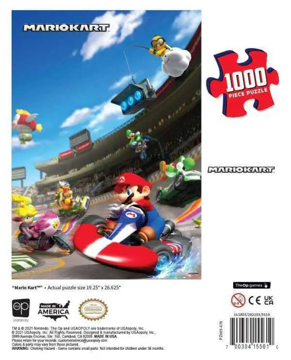 Super Mario Mario Kart puzzle (1000 darab) termékfotó
