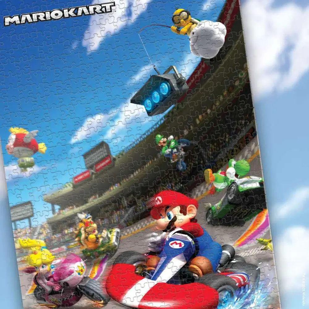 Super Mario Mario Kart puzzle (1000 darab) termékfotó