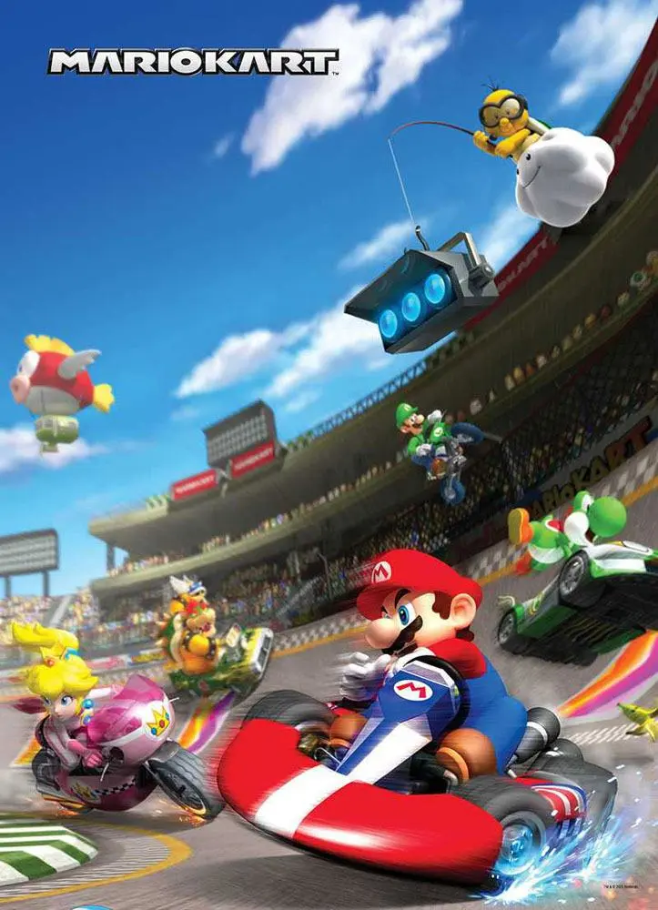 Super Mario Mario Kart puzzle (1000 darab) termékfotó