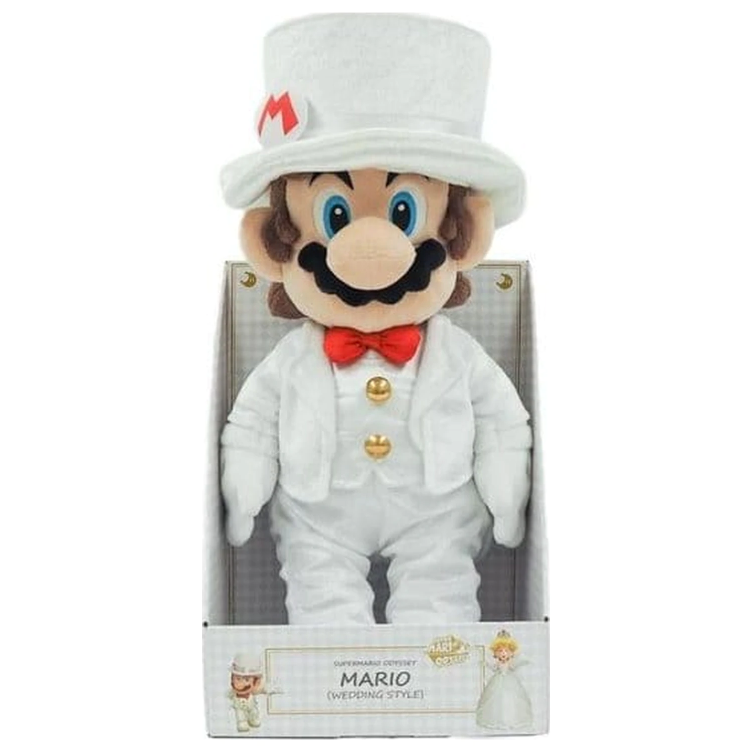 Super Mario Mario Wedding plüss figura 39 cm termékfotó