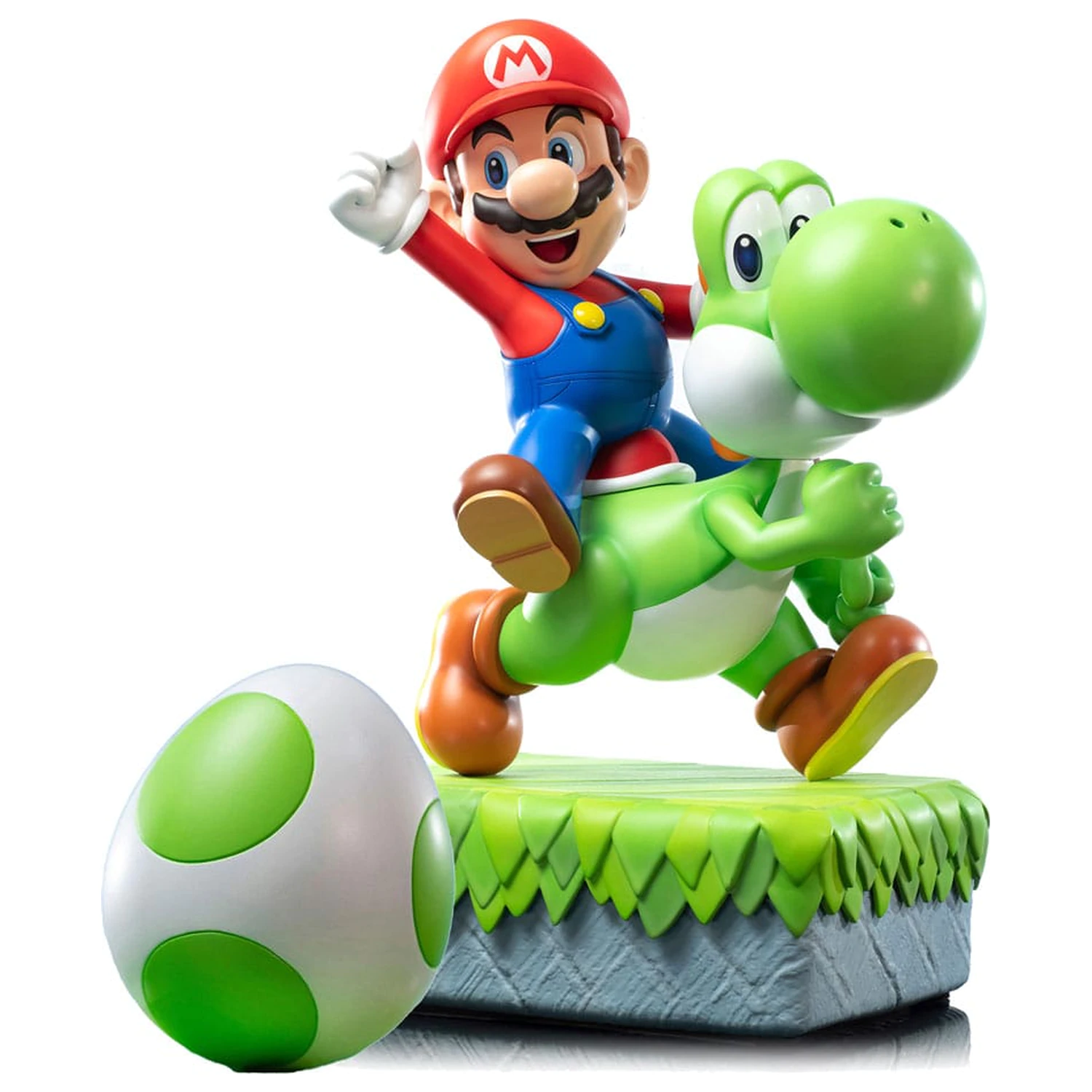 Super Mario Mario & Yoshi szobor figura 48 cm termékfotó