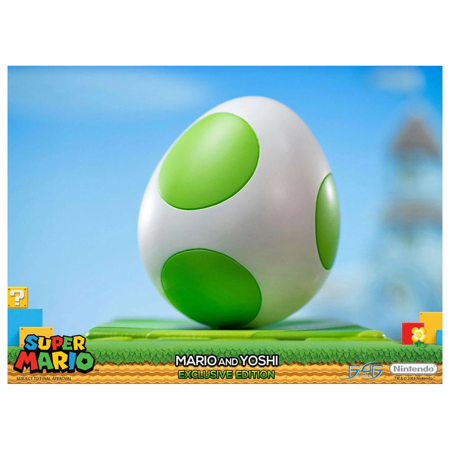 Super Mario Mario & Yoshi szobor figura 48 cm termékfotó
