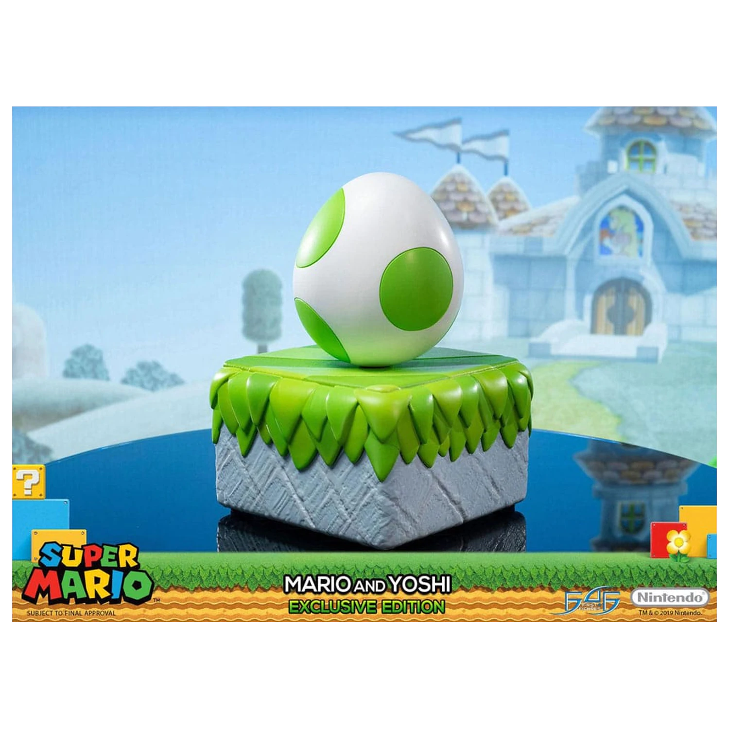 Super Mario Mario & Yoshi szobor figura 48 cm termékfotó