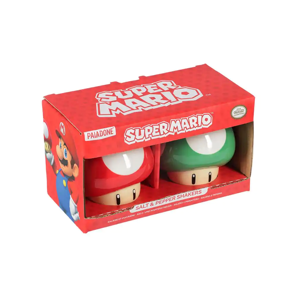 Super Mario Salt and Pepper Shakers Mushroom termékfotó