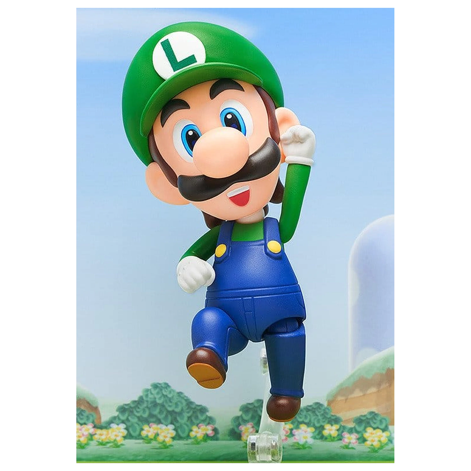 Super Mario Nendoroid akciófigura Luigi 10cm termékfotó