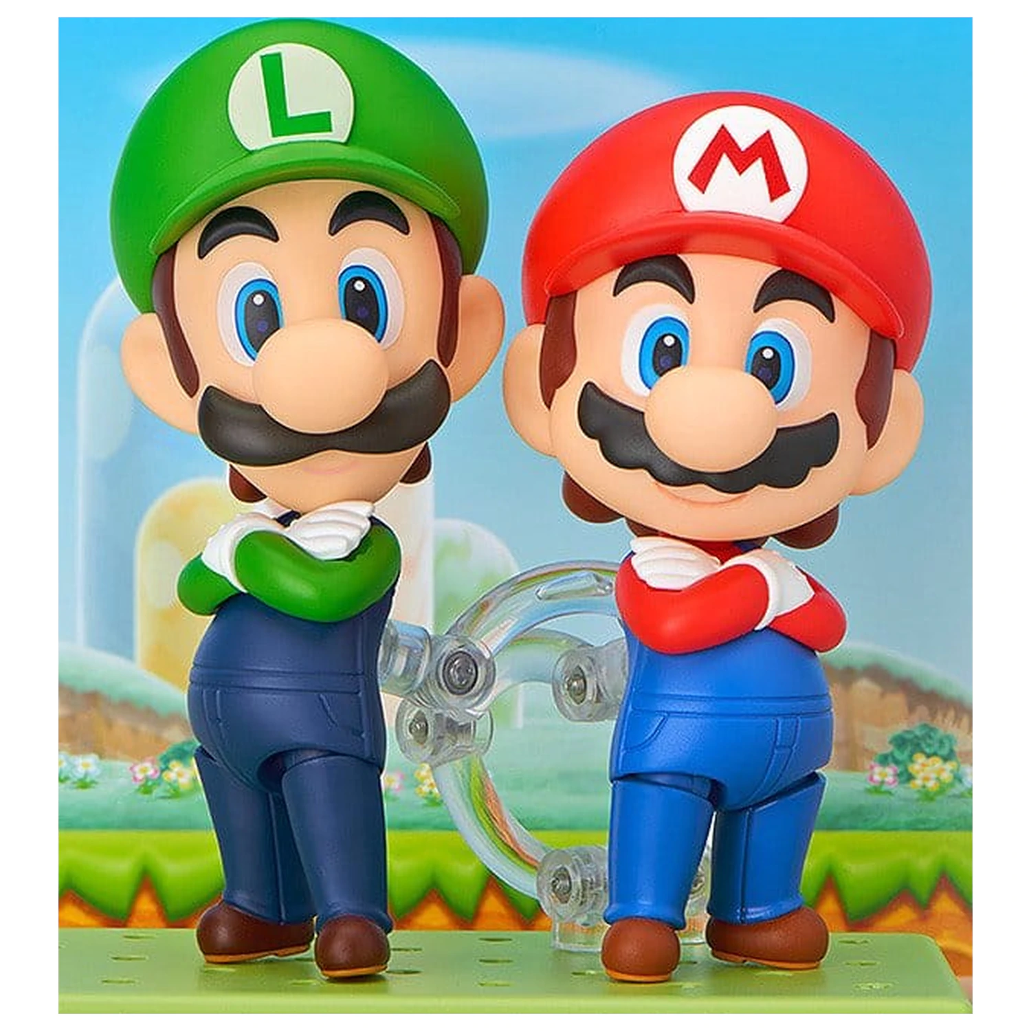 Super Mario Nendoroid akciófigura Luigi 10cm termékfotó