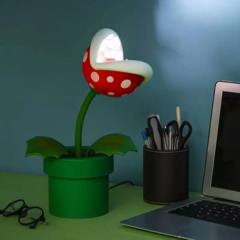 Super Mario Piranha Plant lámpa termékfotó