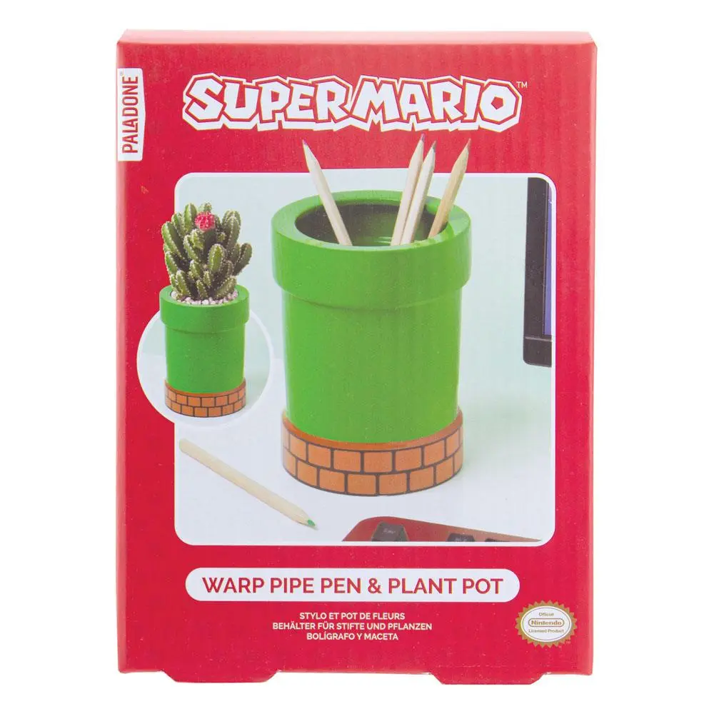 Super Mario Plant virágcserép/tolltartó termékfotó