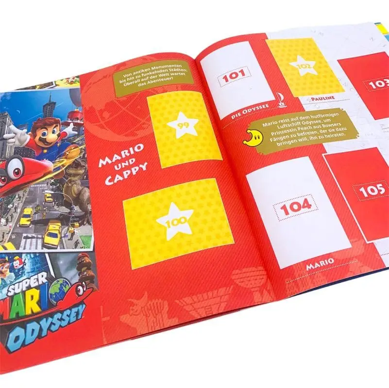 Super Mario Play Time Sticker Collection Sticker Album*German Version* termékfotó