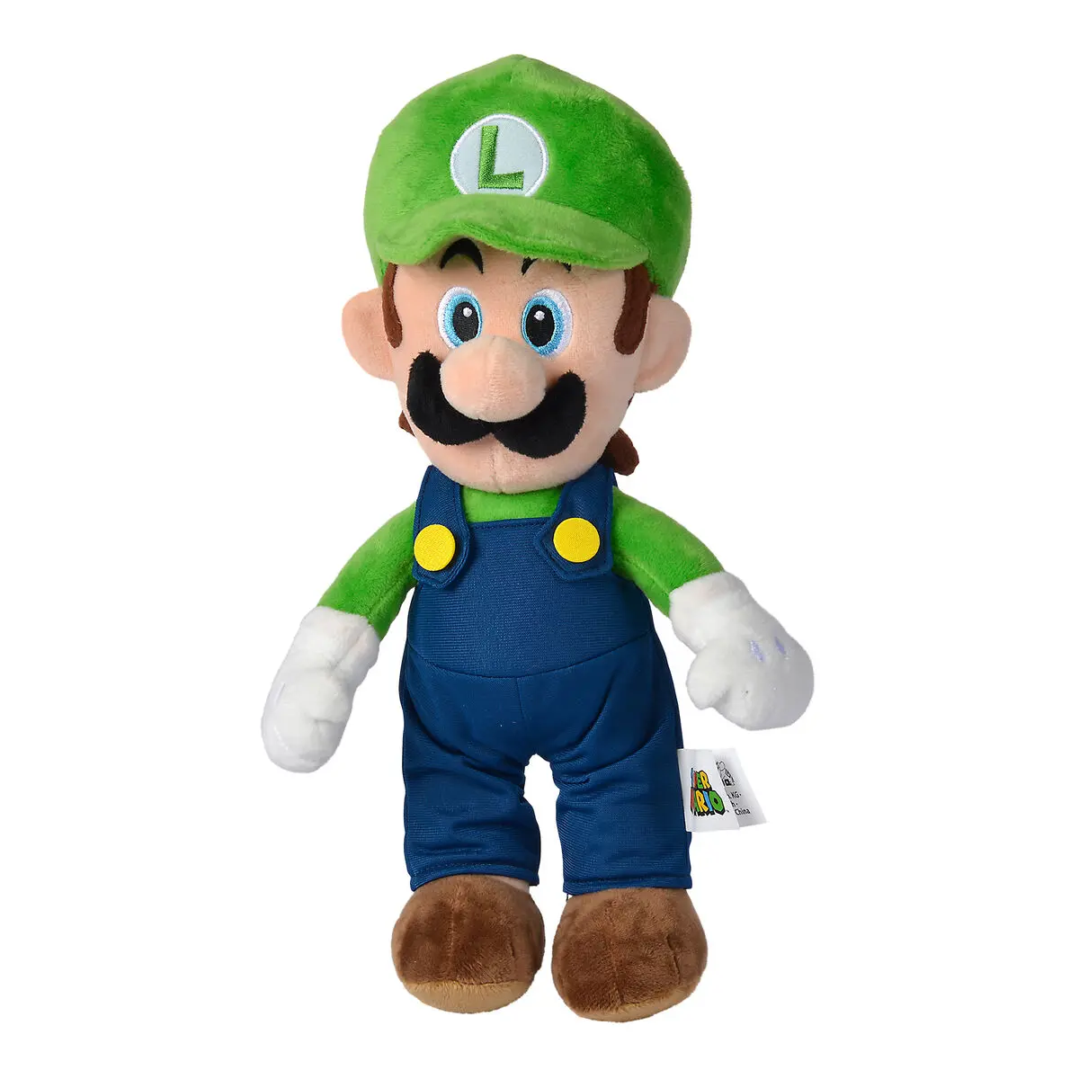 Super Mario plüss figura Luigi 30 cm termékfotó