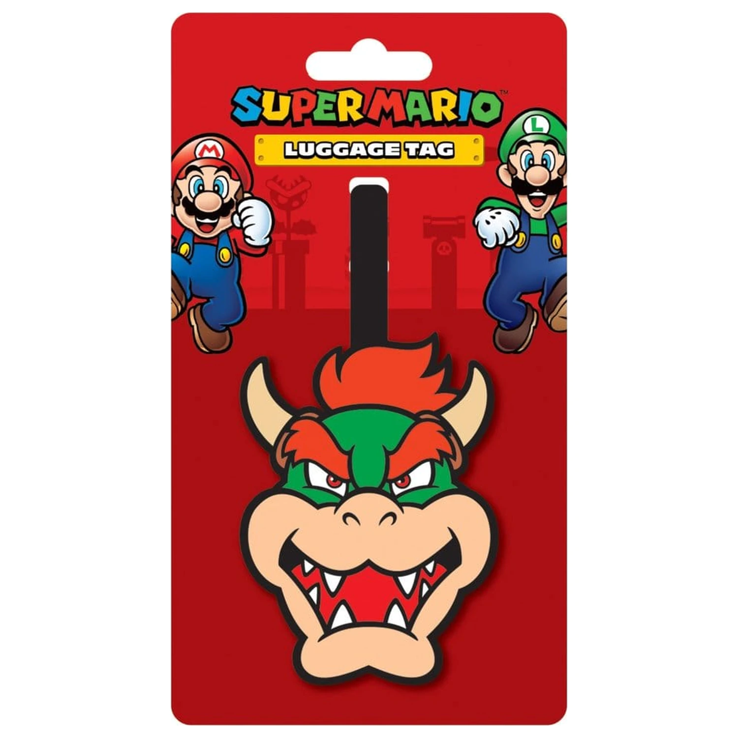 Super Mario poggyászcímke (Bowser) termékfotó