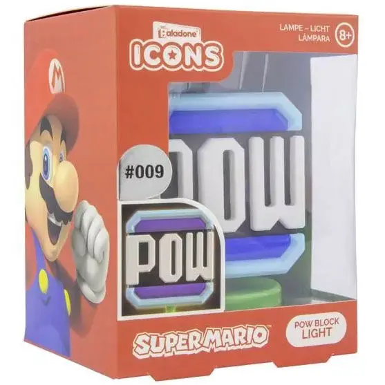 Super Mario POW Ikon lámpa termékfotó
