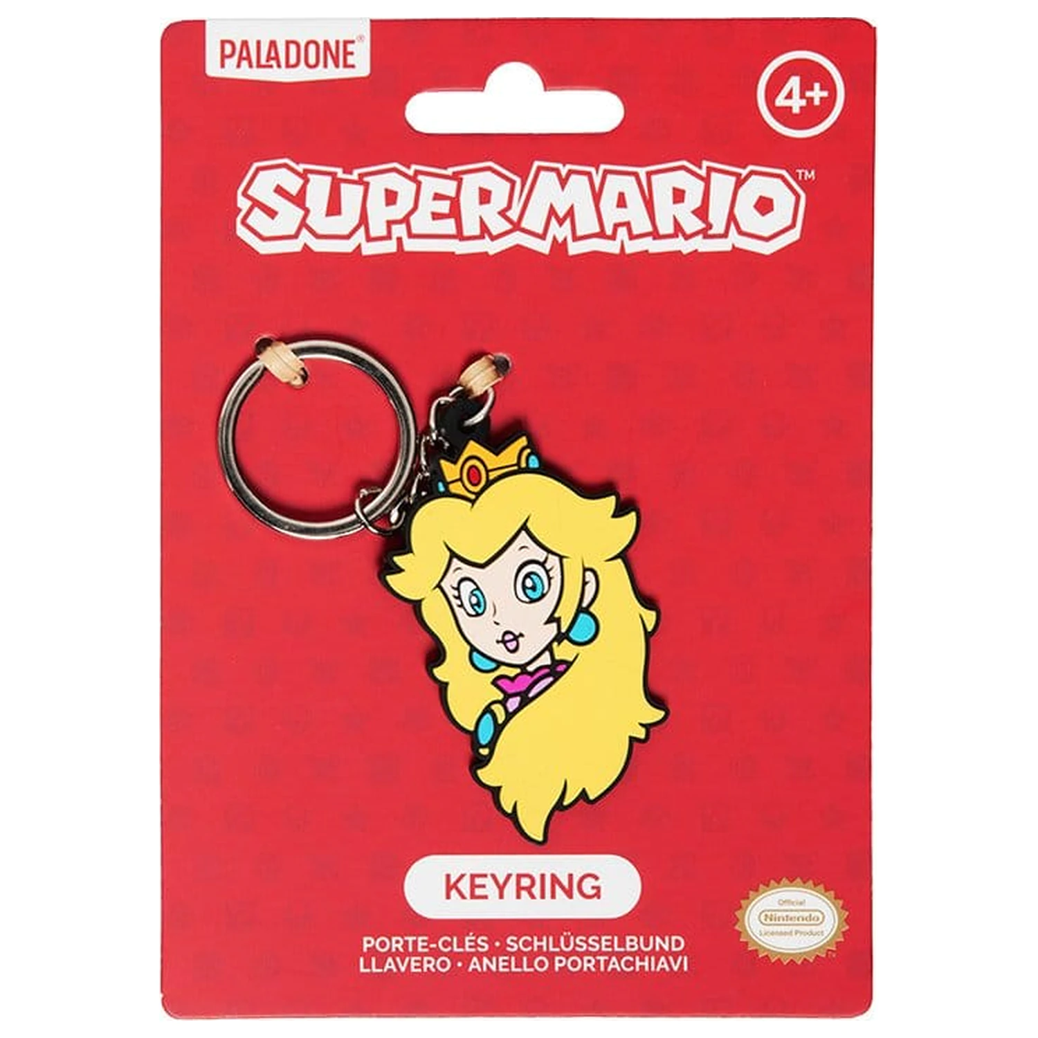 Super Mario Princess Peach PVC kulcstartó 6 cm termékfotó
