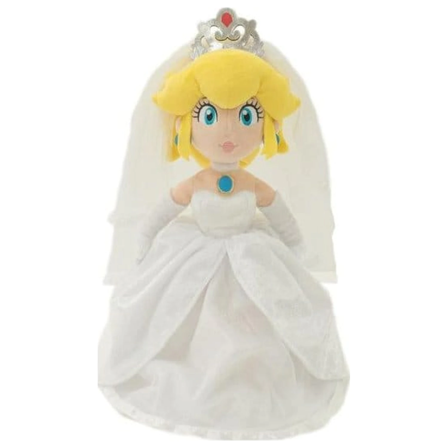 Super Mario Princess Peach Wedding plüss figura 40 cm termékfotó