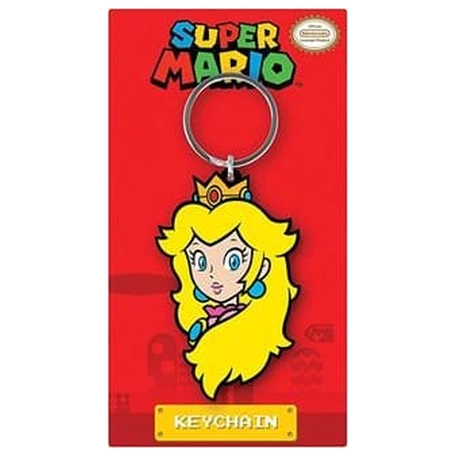Super Mario PVC kulcstartó Princess Peach termékfotó