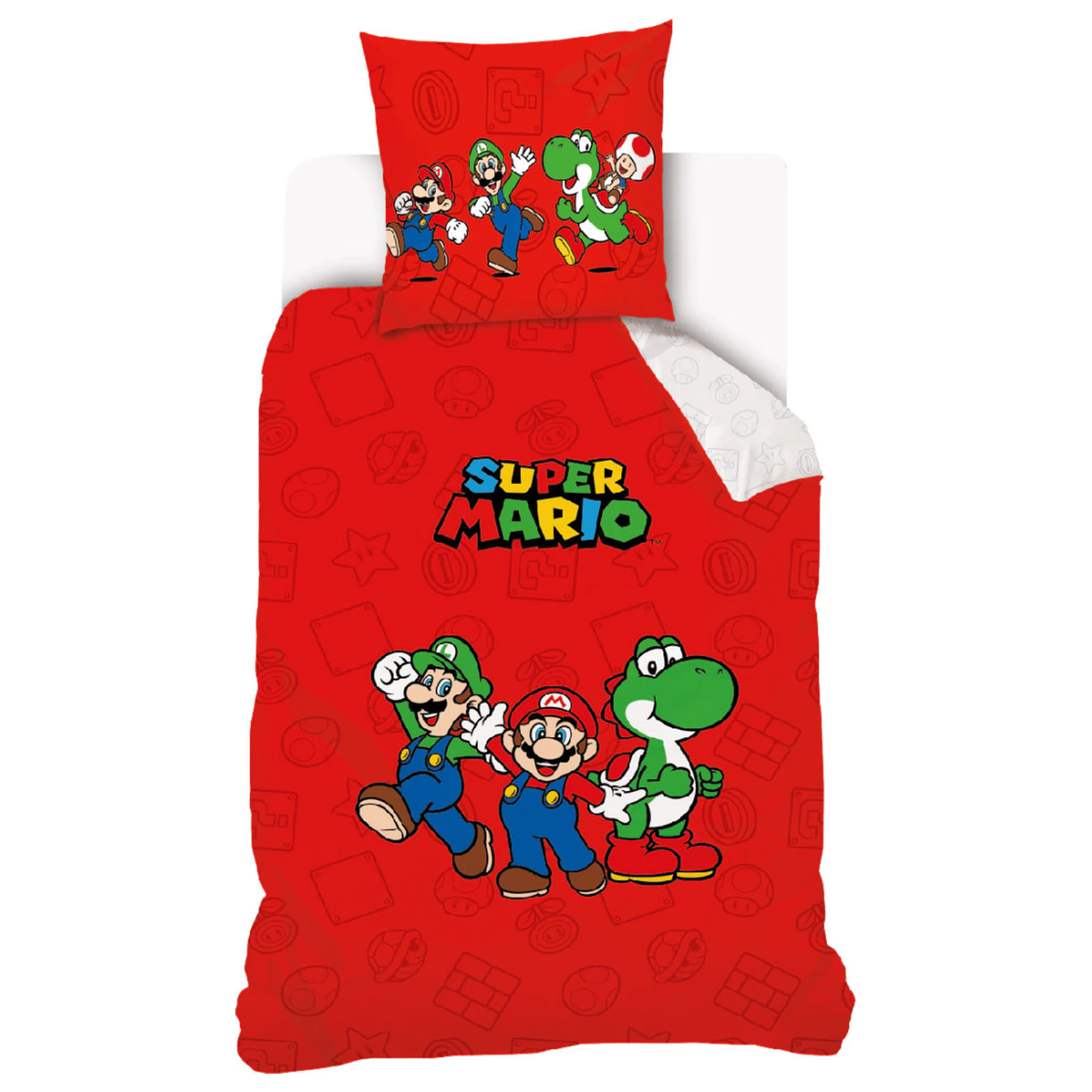 Super Mario Red ágyneműhuzat  termékfotó