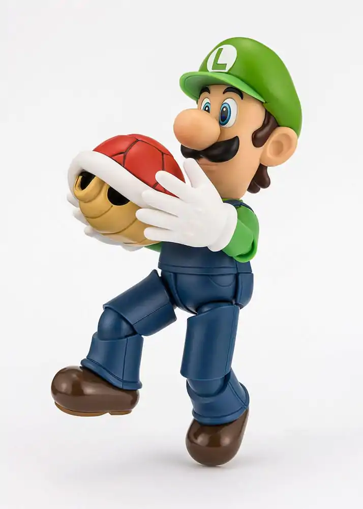 Super Mario S.H. Figuarts akciófigura Luigi 11 cm  termékfotó