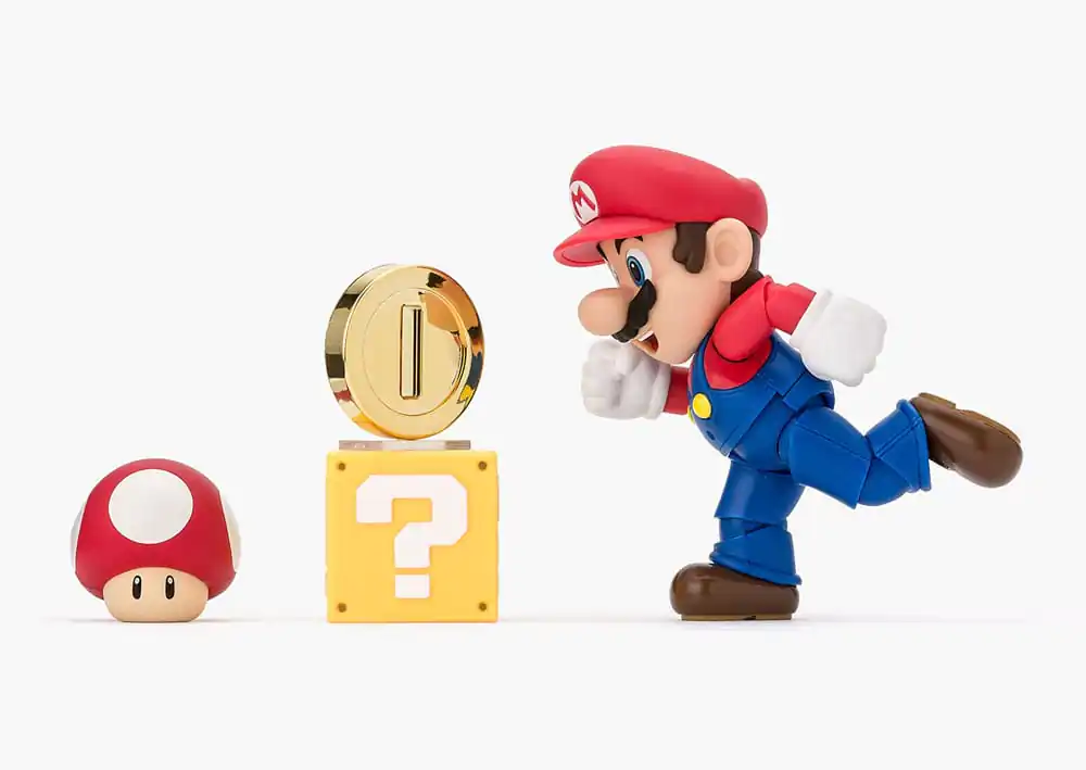 Super Mario S.H. Figuarts akciófigura Super Mario 10 cm termékfotó