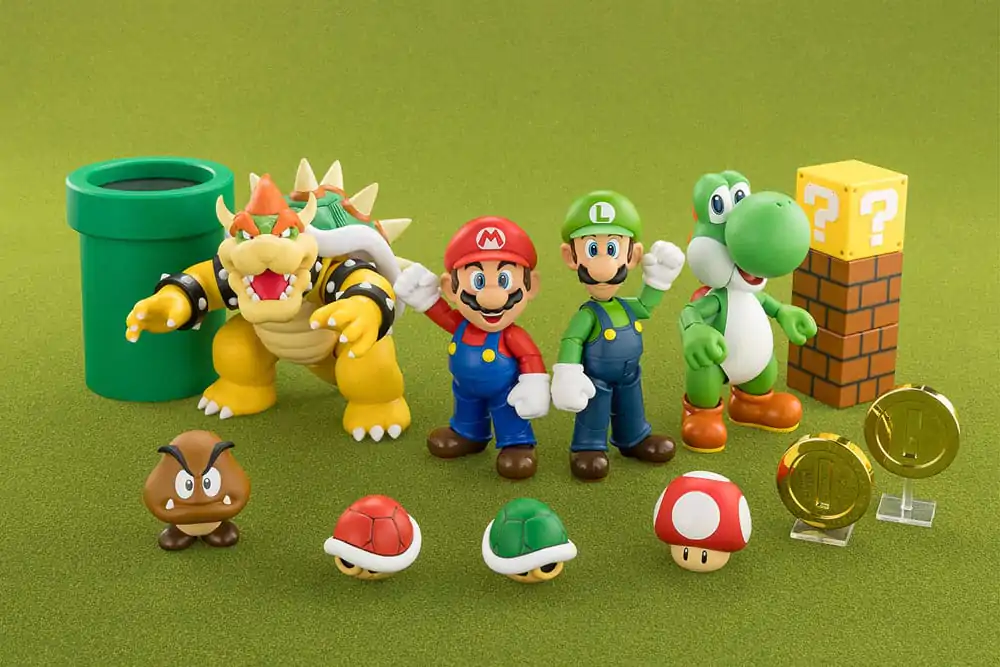 Super Mario S.H. Figuarts akciófigura Super Mario 10 cm termékfotó