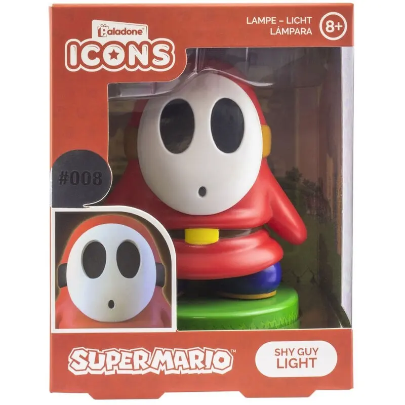 Super Mario Shy Guy Ikon lámpa termékfotó
