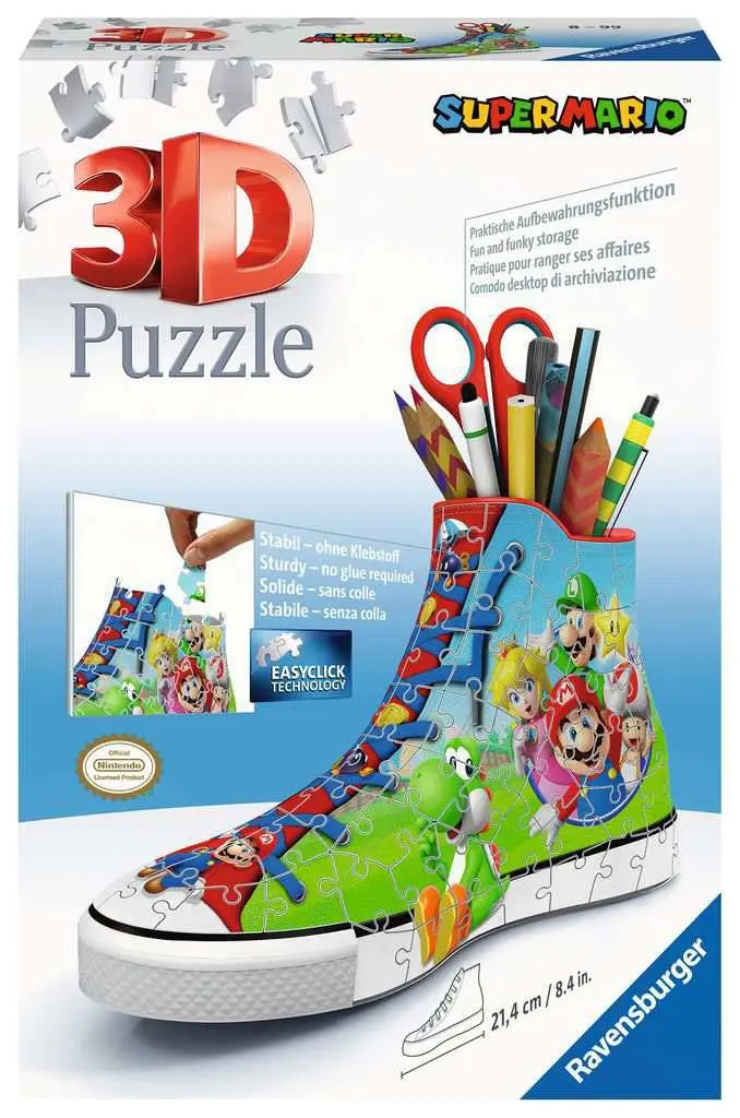 Super Mario Sneaker 3D Puzzle (108 darab) termékfotó