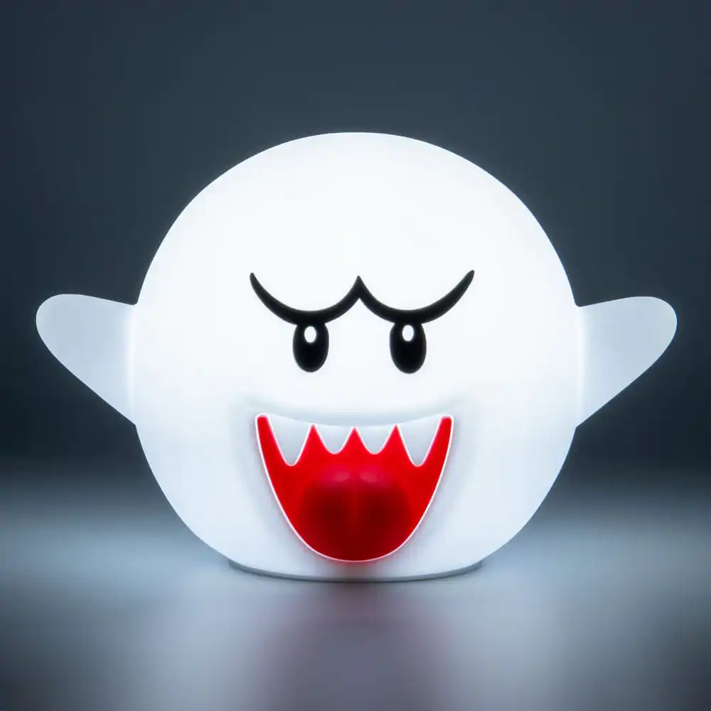 Super Mario Squishy Glo Boo szilikon lámpa 14 cm termékfotó