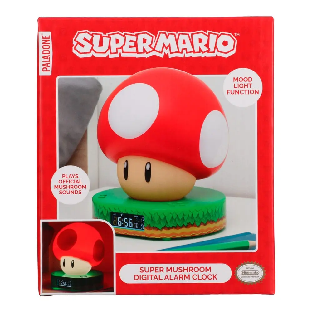 Super Mario Alarm Clock Super Mushroom termékfotó