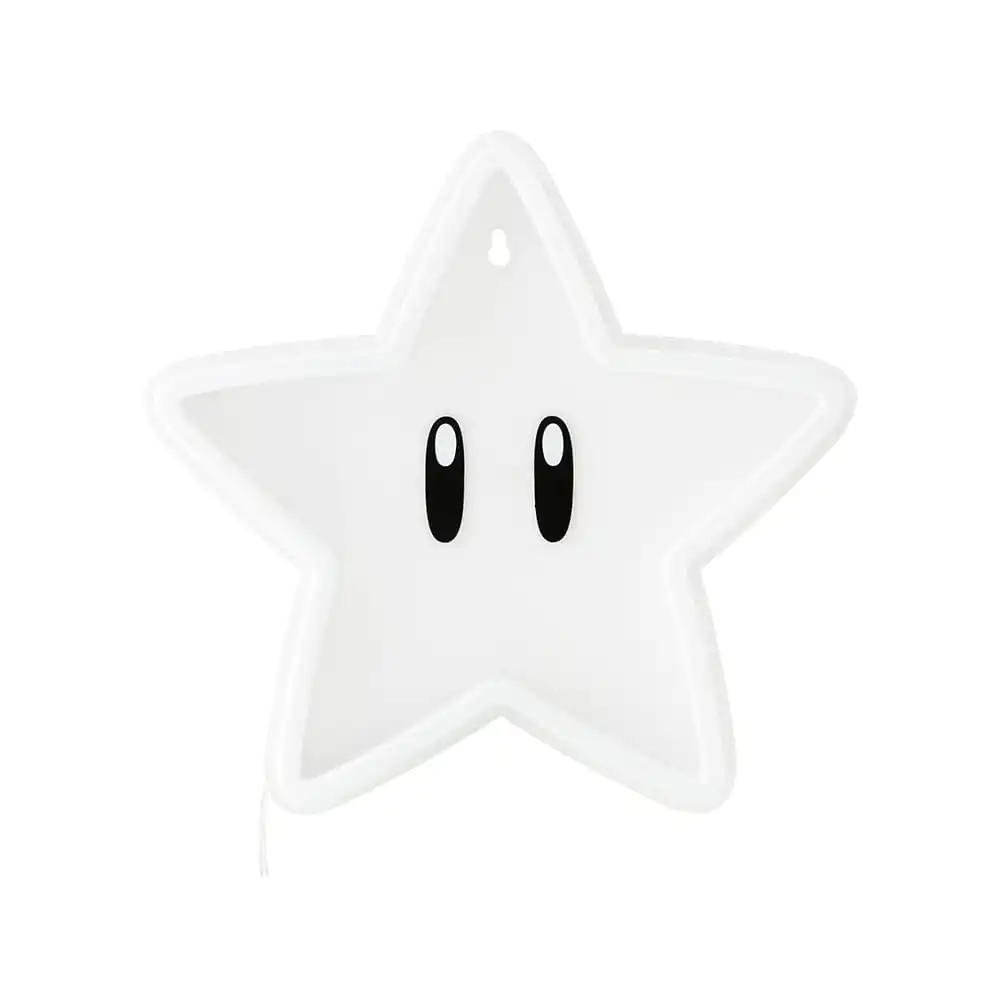 Super Mario Super Star Neon LED fali lámpa termékfotó