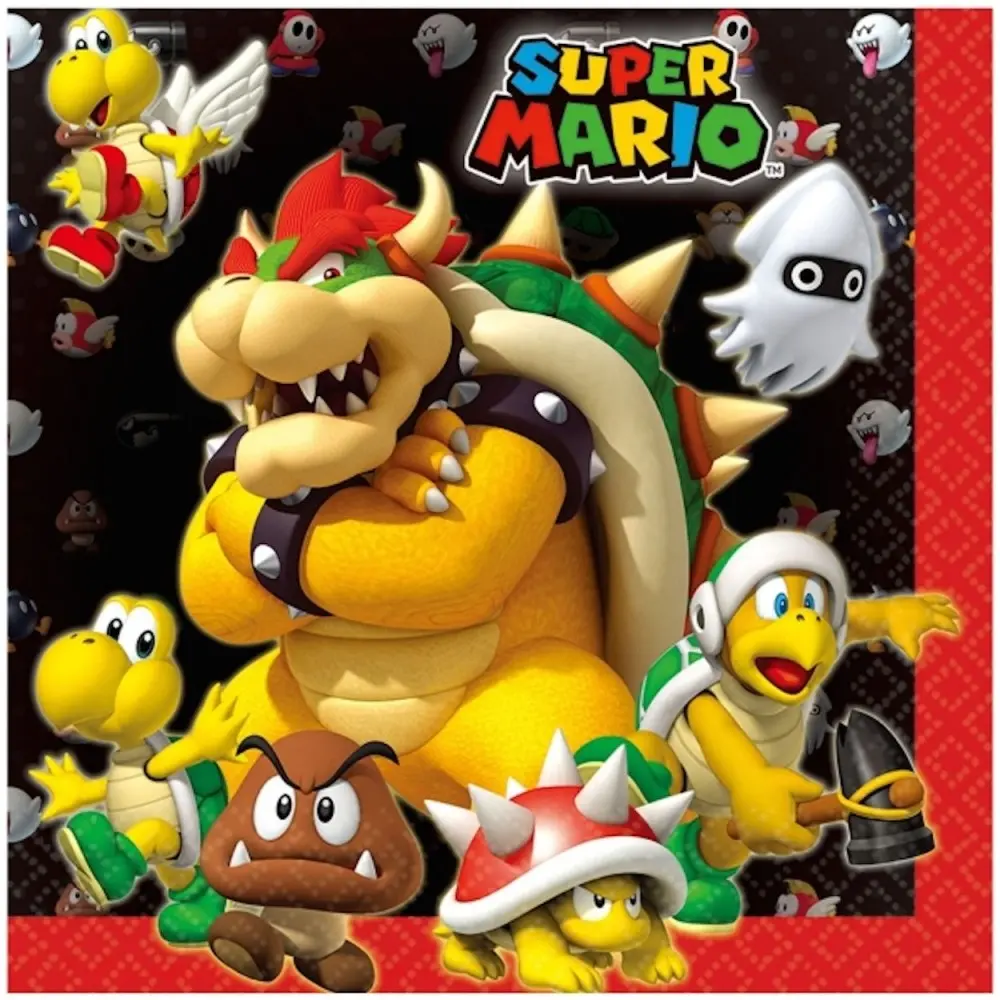 Super Mario szalvéta 20 db-os termékfotó