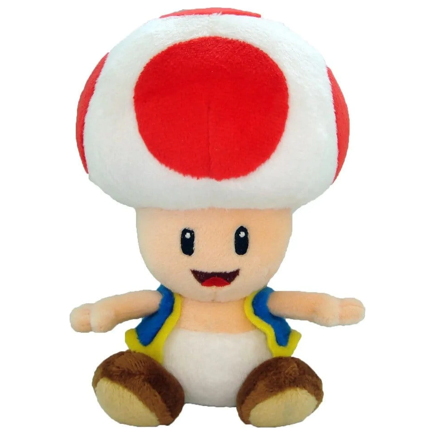 Super Mario Toad plüss figura 17 cm termékfotó