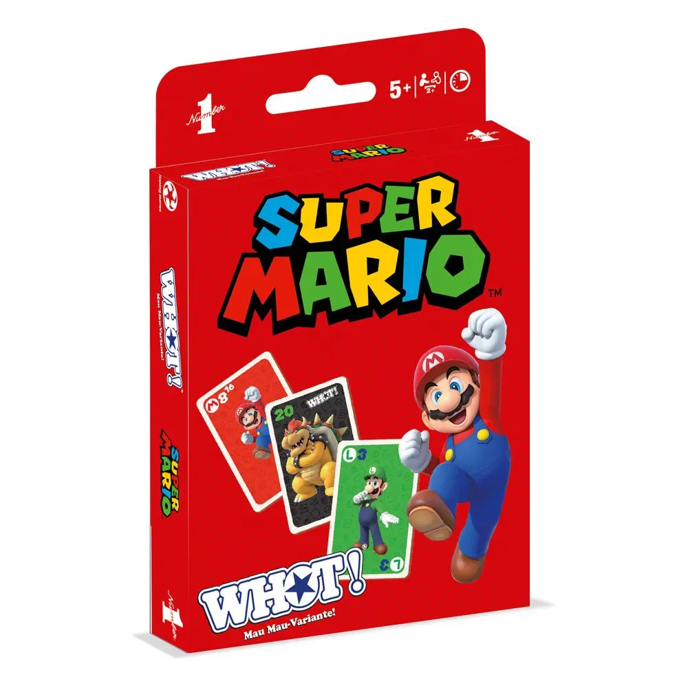 Super Mario WHOT! Német nyelvű kártyajáték termékfotó