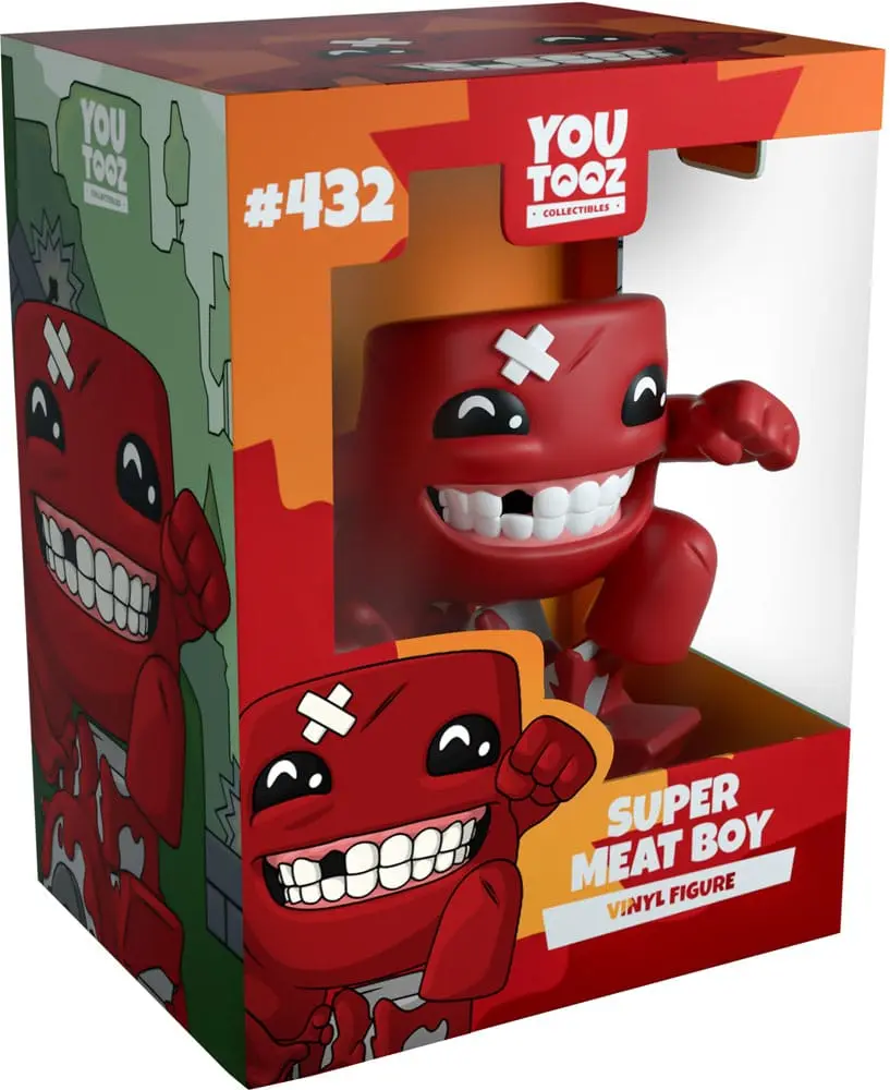 Super Meat Boy Vinyl figura Super Meat Boy 10 cm termékfotó