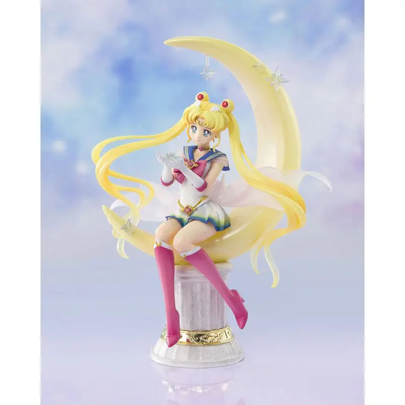 Super Sailon Moon Ezüst Crystal Bright Moon Legendary Figuarts Zero Chouette figura 19cm termékfotó