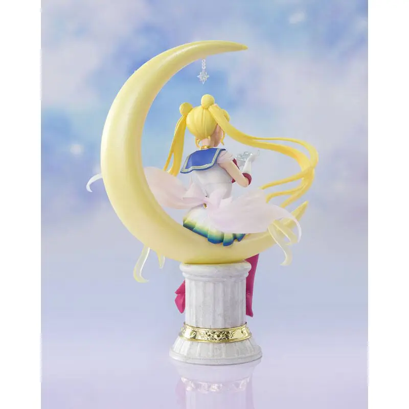 Super Sailon Moon Ezüst Crystal Bright Moon Legendary Figuarts Zero Chouette figura 19cm termékfotó