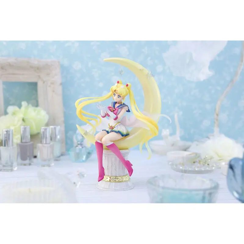 Super Sailon Moon Ezüst Crystal Bright Moon Legendary Figuarts Zero Chouette figura 19cm termékfotó