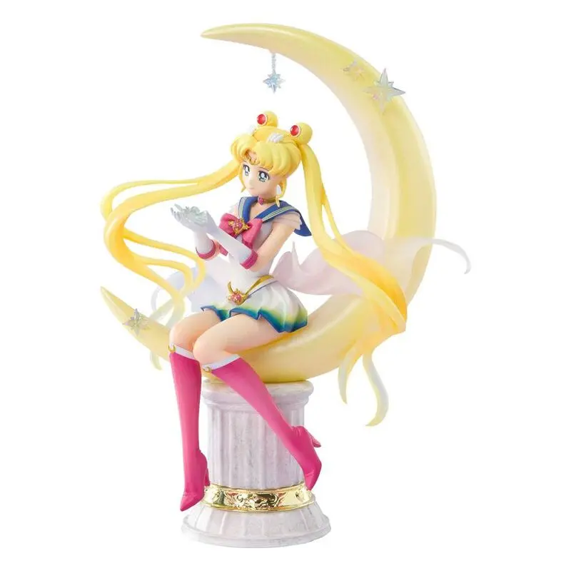 Super Sailon Moon Ezüst Crystal Bright Moon Legendary Figuarts Zero Chouette figura 19cm termékfotó