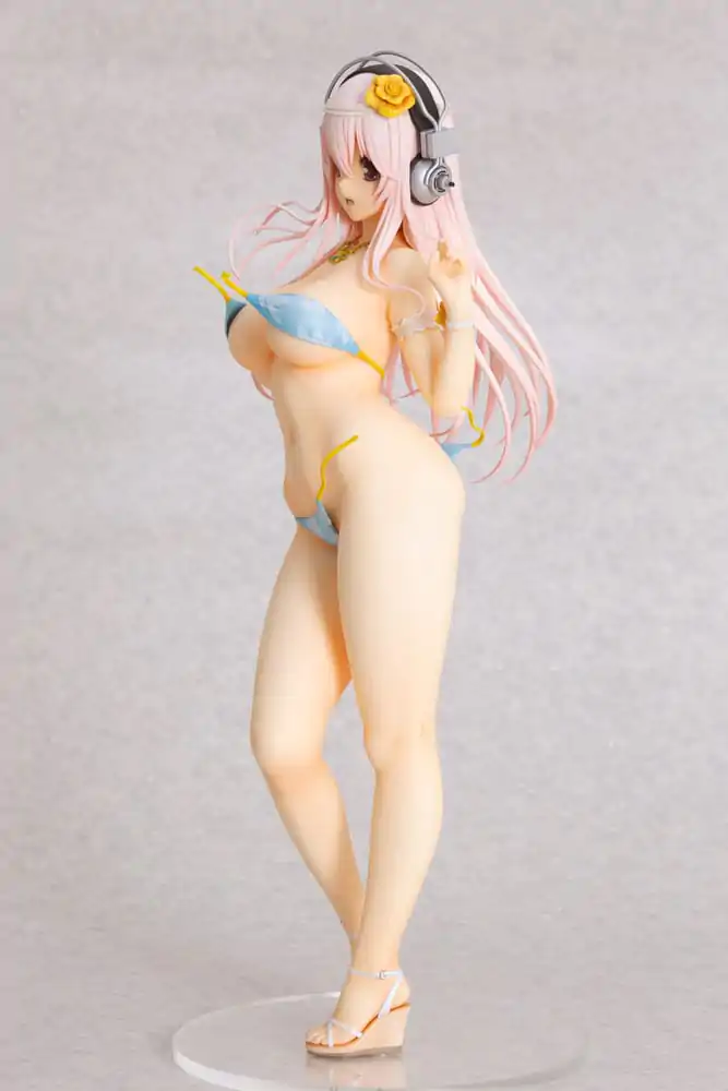Super Sonico 1/4.5 Super Sonico Summer Vacation Ver. szobor figura 35 cm termékfotó