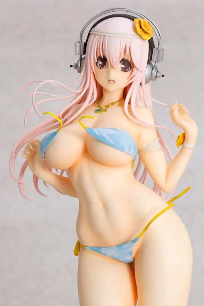 Super Sonico 1/4.5 Super Sonico Summer Vacation Ver. szobor figura 35 cm termékfotó
