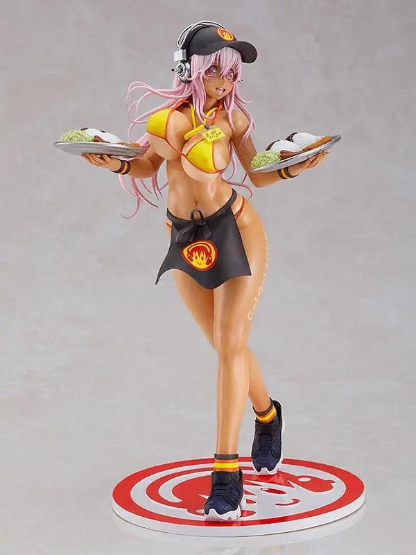 Super Sonico 1/6 Super Sonico Bikini Waitress Ver. figura 28 cm termékfotó