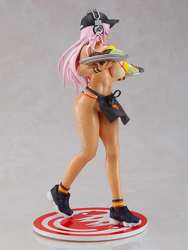Super Sonico 1/6 Super Sonico Bikini Waitress Ver. figura 28 cm termékfotó